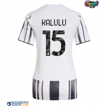 Ženski Nogometni dresi Juventus Pierre Kalulu #15 Domači 2025-26 Kratek Rokav